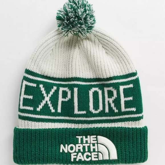 North Face Retro Pom Beanie 